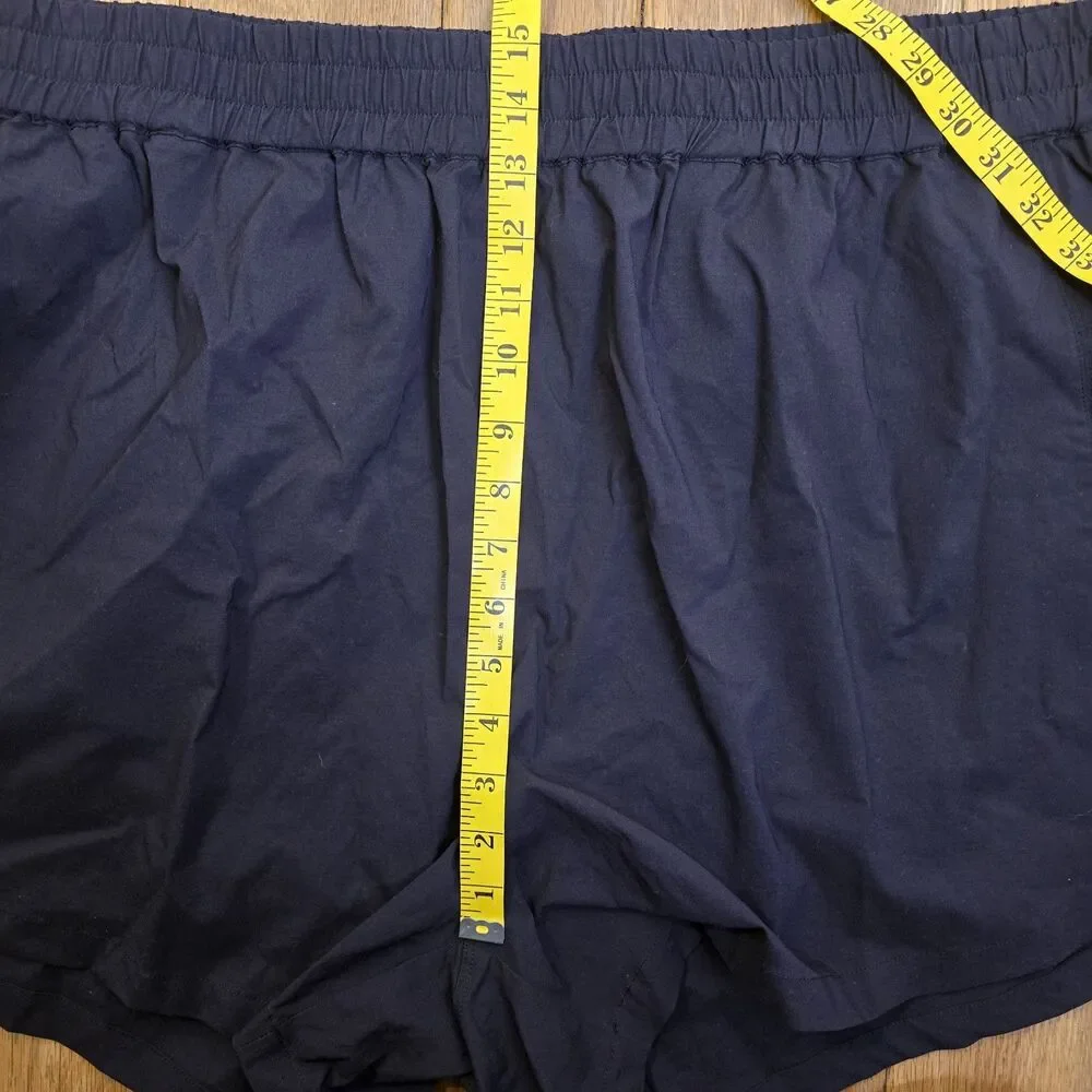 Universal Standard Women's L (3X) Black Elastic Waist Shorts 4